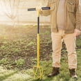 thumbnail image 6 of Garden Hand Tiller Claw Twist Tiller Soil Loosener Lawn Aerator Loosen Garden Bed and Plant Box Cultivator Garden Tools, 6 of 6