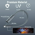 thumbnail image 4 of Cable De Alimentación Satelital USB C A CC, Cable Adaptador Compacto USB C A CC A Prueba De Lluvia, Entrada PD De 100W 20V 5A Para Banco De Energía, 4 of 7