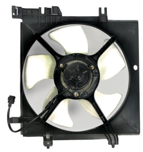 NEW AC CONDENSER FAN ASSEMBLY COMPATIBLE WITH SUBARU 2009-2013 FORESTER NATURALLY ASPIRATED