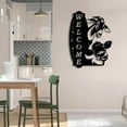 thumbnail image 2 of Craftnamesign Personalized Cow Goat Farm Metal Wall Art, Custom Animals Farm Name Sign Decor, 2 of 5