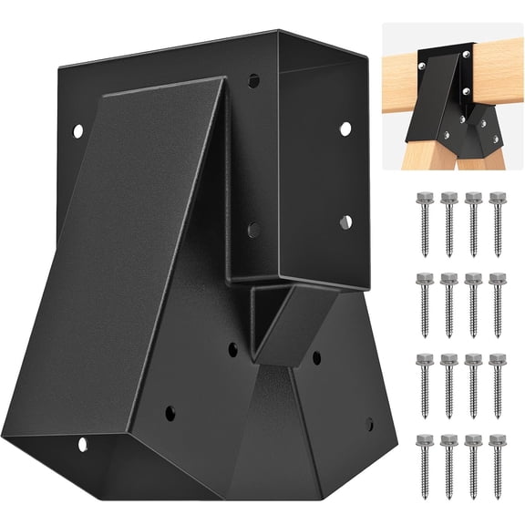 A Frame Swing Set Brackets for 4x4 Legs and 4x6 Beam