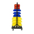 thumbnail image 2 of Erie Tools® 90 Bin Parts Storage Rack Locking Wheels for Shop Garage Nut Bolt, 2 of 4