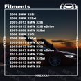 thumbnail image 2 of Rexka 15 Clips De Acabado Para Retenedor De Puerta De Moldura Interior E46 E90 E91 X5 Compatible Con Bmw 320I 323I 325I 328I 330I M3 X5 E53 07149158194, 2 of 5