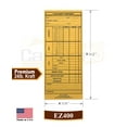 thumbnail image 2 of 1000 Cashier Depot EZ400 Cashier's Deposit Envelope, #10 Brown Kraft Envelope, 4 1/8" x 9 1/2", Heavy 24 LB, 1000/Box, 2 of 6