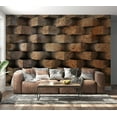 thumbnail image 7 of Tiptophomedecor Background & Patterns Wallpaper Wall Mural - Stacked Bricks, 7 of 7
