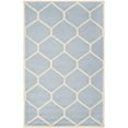 thumbnail image 6 of SAFAVIEH Cambridge CAM144A Light Blue / Ivory Rug, 6 of 10