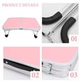 thumbnail image 3 of SKISUNO Table d'Extérieur Petit Bureau Pliable Alliage d'Aluminium Polyvalent 1 Paquet, 3 of 8