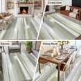 thumbnail image 6 of Sage Green Grey Lines Area Rugs 5x7 ft Abstract Mottled Paints Graffiti Texture Washable Rug Non Slip Indoor Carpet Absorbent Floor Mat for Living Room Bedroom Dining Room, 6 of 9