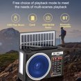 thumbnail image 3 of Ygjytge AM FM SW BT5.0 Linterna LED Radio Emergencia Solar (color Aleatorio), 3 of 9
