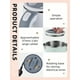 thumbnail image 5 of Portable Electric Kettle- Home Thickened Stainless Steel Double Layer Insulated Water Kettle, 5 of 5