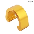 thumbnail image 4 of Soidarity 10 piezas Cable de bicicleta C Clips Cables de freno Abrazadera Abrazaderas de fijación Herramienta Accesorio de fijación Abrazaderas de guía Type3 NO3 Soidarity OD020040-06, 4 of 6