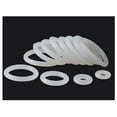 thumbnail image 3 of 10pcs White rubber sealing ring M17x5mm, 3 of 5