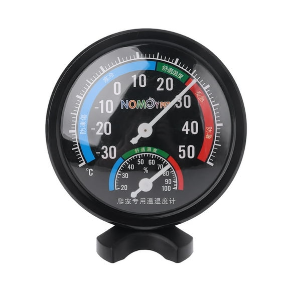 Terrarium Hygrometer Terrarium Temperature Humidity Gauge for Habitat