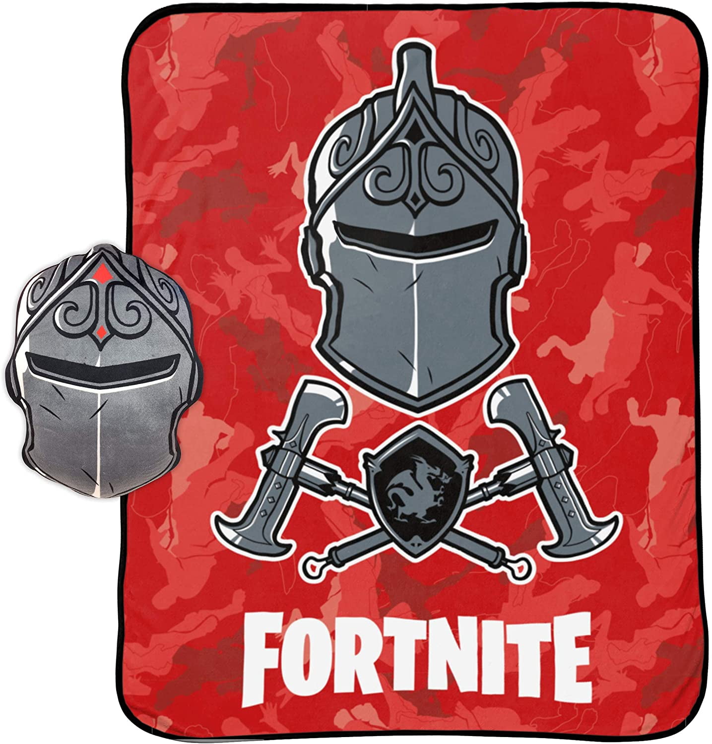 Black Knight Red Camo 2 Piece Nogginz Set (Official Fortnite Product)