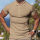thumbnail image 3 of Gibobby Playera Polo Hombre Polo corte clásico de Ajuste Regular, para Hombre(Caqui,M), 3 of 4