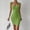 Green, variant on Spaghetti Strap Dresses for Women Long Dress 2026 Summer Solid Color Sleeveless Square Neck Breathable Slim Fit Maxi Dress Plus Size Basic for Beach and Vacation S-XL