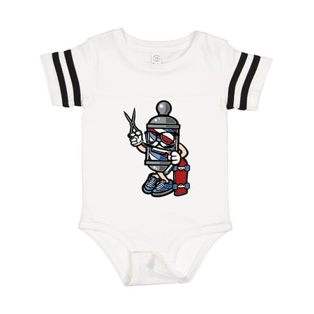 

Inktastic Barber Skater Gift Baby Boy or Baby Girl Bodysuit