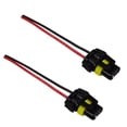 thumbnail image 1 of 2x HB3 9006 HB4 Conector de adaptador hembra de enchufe de bombilla para faro antiniebla Ehuebsd  Accesorios para autos y motos, 1 of 6