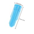 thumbnail image 2 of OFFIGAM 12 Pcs Caulk Tips For Durability Caulk Tube Covers Plastic Sky Blue, 2 of 6