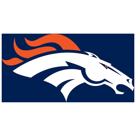 Denver Broncos 28" x 16" Turf Mat