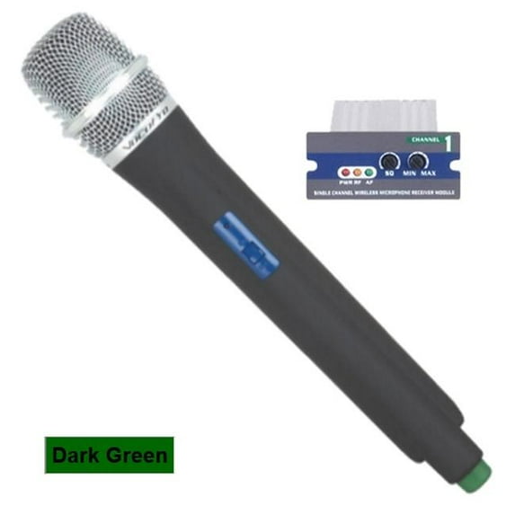 VocoPro UMH-Q UHF Module and Wireless Handheld Mic is compatible with the UHF-5800 PA-MAN UHF-8800 and the PA-PRO 900 - 676.74 MHz Dark Green