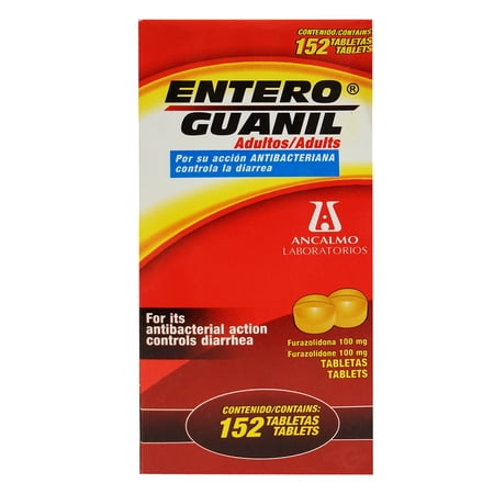 EnteroGuanil Adults - EnteroGuanil Adults antibacterial action control diarrhea 152 Tablets