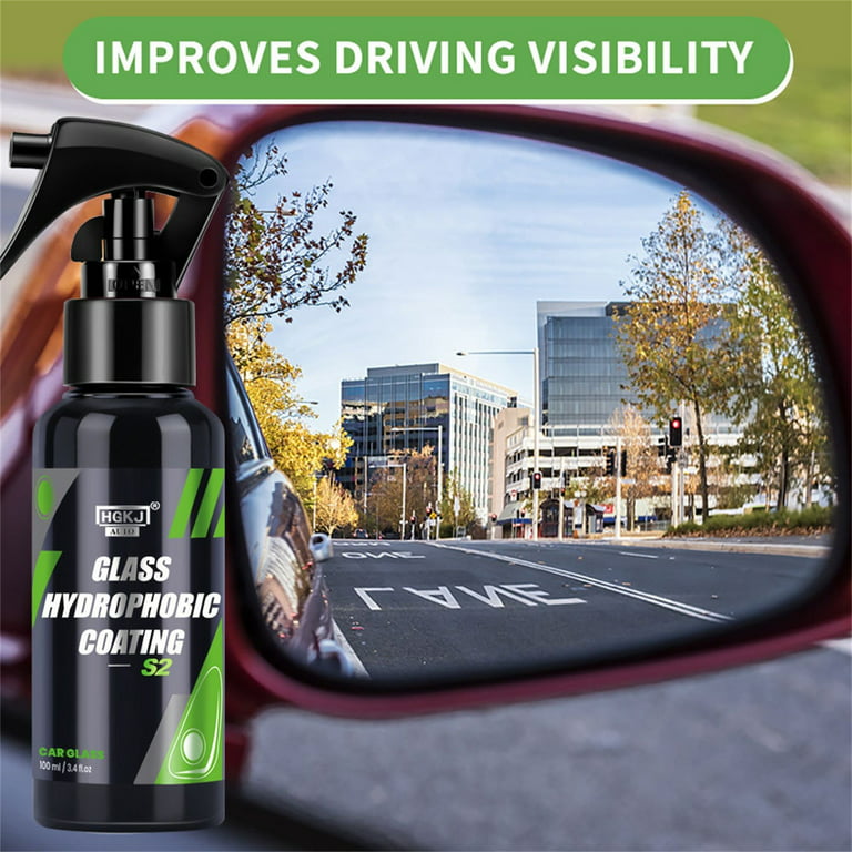 Glass Coating Heat Resistant Doubles Glass Hardness Great Windshield  Hydrophobic Protection Ceramic Glass Coating