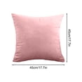thumbnail image 3 of Dvumao 17.7x17.7 Inch Velvet Throw Pillow for Living Room, Decorative Cushion for Sofa and Bed, Includes Insert, 3 of 7