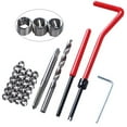 thumbnail image 4 of Miangastore 30 Pcs Thread Rethread Helicoil Repair Kit Metric M5 Insert Installation Kit Tool for Automotive Repairs, 4 of 8