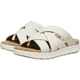 thumbnail image 6 of Keen Womens Elle Mixed Leather Slip-On Slide Sandals, 6 of 10