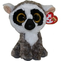 TY Beanie Boos - LINUS the Lemur (Glitter Eyes) (Regular Size - 6 inch)