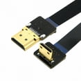 thumbnail image 2 of Xiwai CYFPV 90 Degree Down Angled FPV Mini HDMI Male to HDMI Male FPC Flat Cable 20cm for FPV HDTV Multicopter Aerial Photography, 2 of 7