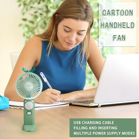 

XEOVHV Handheld Fan Handheld Fan Outdoor Portable Fan Desktop Fan Usb Mini Fan Save on promotional products