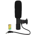 thumbnail image 1 of Audio estéreo externo para entrevistas profesionales, grabación de sonido de video digital compacto, cámara SLR, micrófono DV, 1 of 8