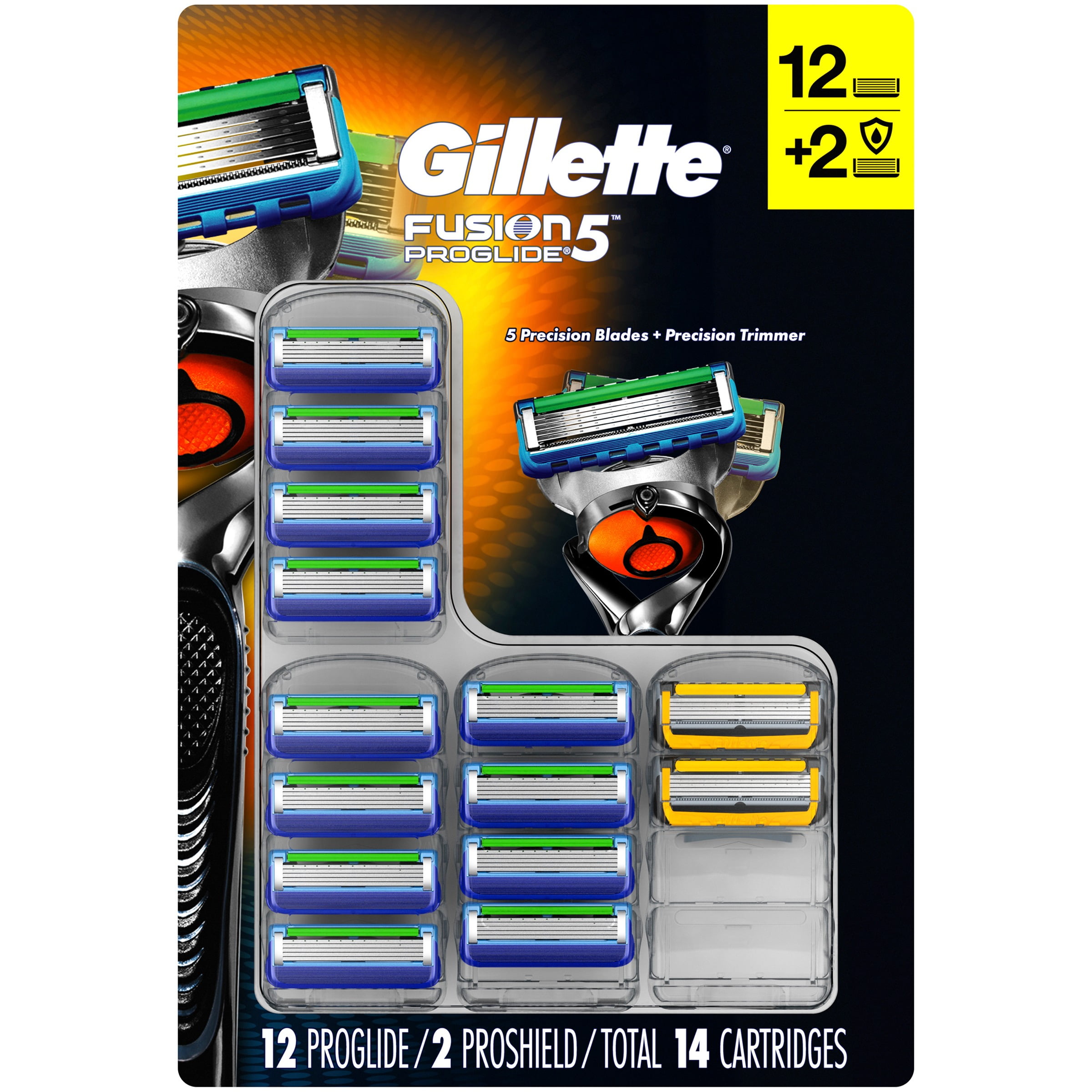 Gillette Gillette® Fusion5™ ProGlide® Razor Blades plus ProShield