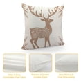 thumbnail image 4 of COMIO  Christmas Pillow Covers  Farmhouse Chrismas Decorations for Home Indoor Decorative Throw Pillows for Living Room Xmas Snowflake Deer Couch Pillows Outdoor Sofa Bed Room, 4 of 5