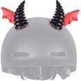 thumbnail image 1 of Accesorios de Decoración para casco de motocicleta Rojo Verde Cuernos de diablo universales, 1 of 5