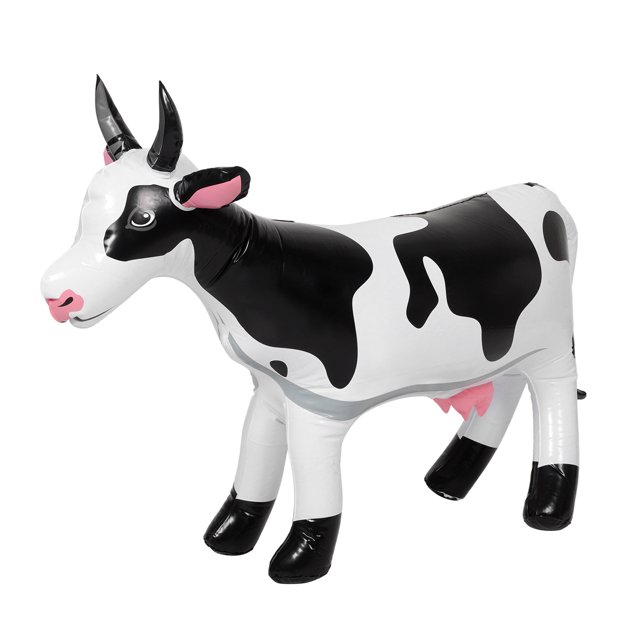 MOVTOTOP Cow Balloon For Animal Theme Decoration Farm Animal Theme Decoration Inflatable Outdoor Holiday Yard Decoration Inflatables Outdoor Decoration