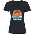 thumbnail image 3 of Inktastic Punta Cana Family Vacation Matching Women's V-Neck T-Shirt, 3 of 5