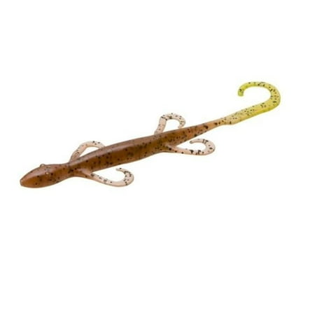 8 in. Magnum Lizard 9BG-Pumpkin Chat Fishing Lure