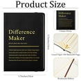 thumbnail image 2 of Cuaderno Chiisong A6 de Cuero con 24 blocks de notas motivacionales en colores, 2 of 7