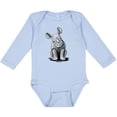 thumbnail image 3 of Inktastic Curious Rhinos Boys or Girls Long Sleeve Baby Bodysuit, 3 of 5