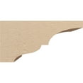 thumbnail image 3 of 8"W x 16"D x 8"H Wide Asheboro Rough Cedar Woodgrain TimberThane Corbel, Primed Tan, 3 of 6