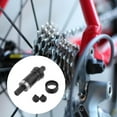 thumbnail image 4 of Almencla Deluxe 68mm Bike Bottom Bracket Square Taper BB High Strength Threaded Hole Axis 118mm, 4 of 7