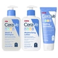 thumbnail image 1 of Set de baño para bebés CeraVe Baby Wash & Shampoo 240 ml + Loción 240 ml, 1 of 7