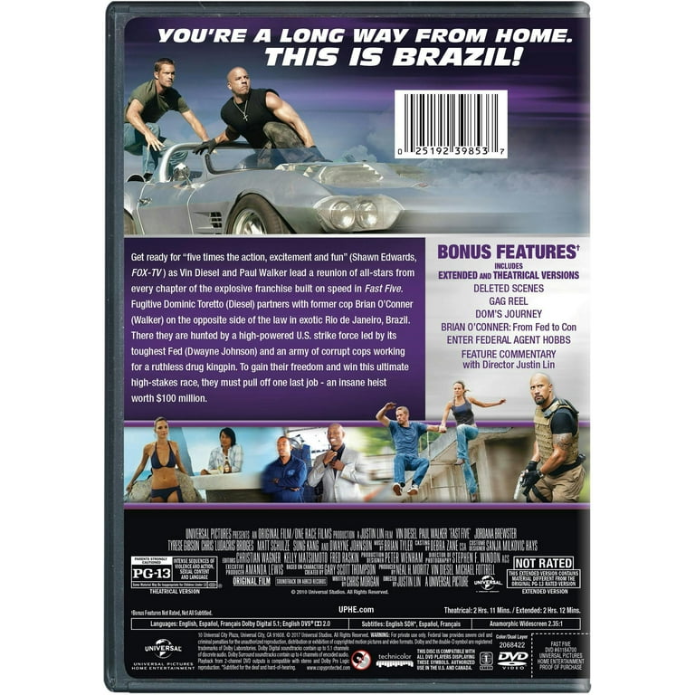 Fast Furious [DVD] - Main Image