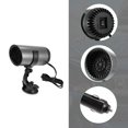 thumbnail image 3 of Unique Bargains 12V 150W Portable Car Heater Windscreen Fan Defogger Defroster with Suction Holder Gray, 3 of 8