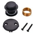 thumbnail image 1 of Kit de conversión para desagües de bañera Wellup Tip Toe, negro mate, 1 of 6
