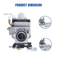 thumbnail image 3 of Carburetor Carb 300486 A200774 A201112 for Gas 2 Cycle 43cc Powermate PCV43 Tiller Motor Parts, 3 of 5
