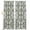 Green, variant on Navy Blue Geometric Blackout Curtains for Bedroom/Living Room, Pinch Pleated Black Out Curtains, Vintage Abstract Art Room Darkening Window Drapes with Hooks 2 Panels, 39"x70"